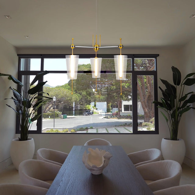 VONN Artisan Toscana VAP2103AB 26" Integrated LED ETL Certified Pendant, Height Adjustable Chandelier