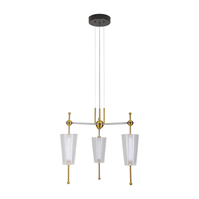 VONN Artisan Toscana VAP2103AB 26" Integrated LED ETL Certified Pendant, Height Adjustable Chandelier