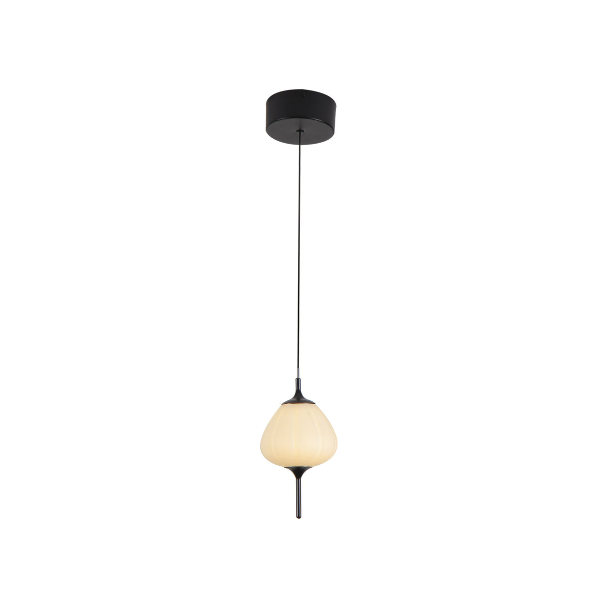 VONN Artisan Lecce VAP2221BL 5" Integrated LED ETL Certified Height Adjustable Pendant with Glass Shade