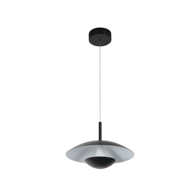 VONN Artisan Rimini VAP2261BL 10" Integrated LED ETL Certified Pendant Lighting Fixture in Black