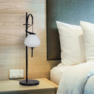 VONN Artisan Lecce VAT6221BL 20" Height Integrated LED ETL Certified Table Lamp with Touch Base Dimming