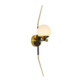 VONN Artisan Chianti VAW1121AB 6" Integrated LED ETL Certified Wall Sconce Light with Glass Shade