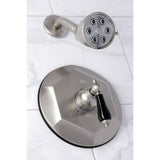 Duchess VB4638PKLSO Single-Handle 2-Hole Wall Mount Shower Faucet, Brushed Nickel