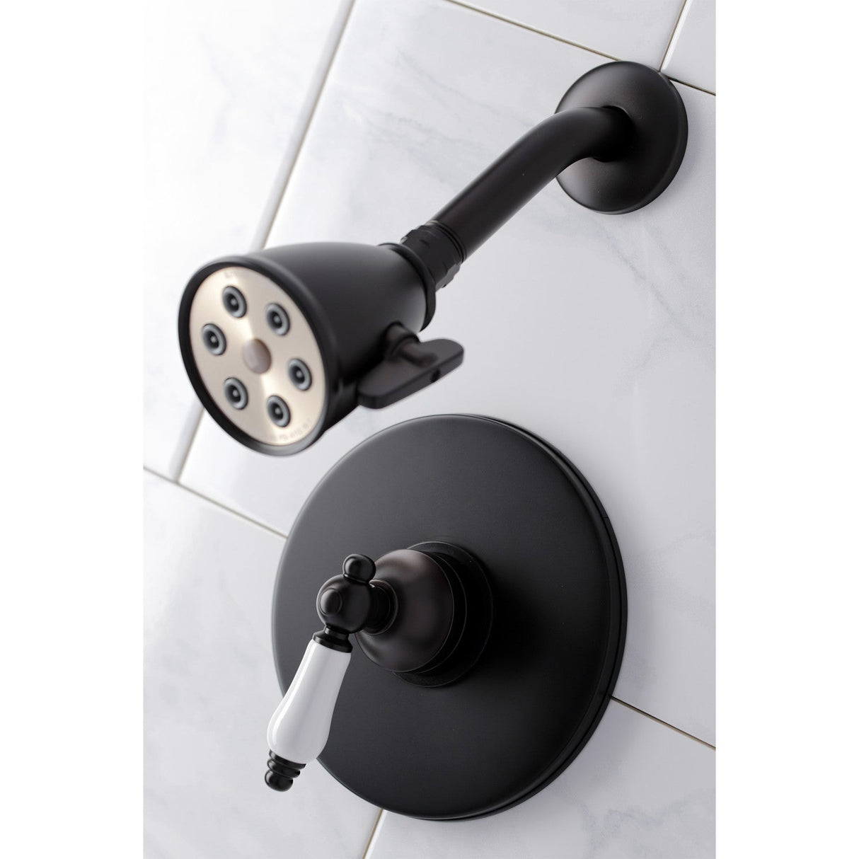 VB8695PLSO Single-Handle 2-Hole Wall Mount Shower Faucet, Oil Rubbed Bronze