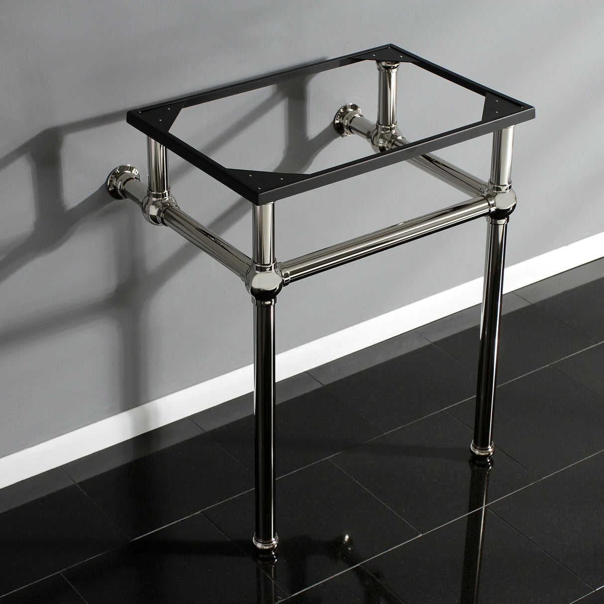 Templeton VBH242030PN Brass Console Sink Legs, Polished Nickel