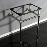 Templeton VBH242030PN Brass Console Sink Legs, Polished Nickel