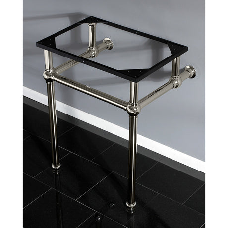 Templeton VBH242030PN Brass Console Sink Legs, Polished Nickel