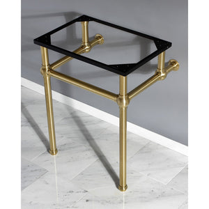 Templeton VBH242030SB Brass Console Sink Legs, Brushed Brass