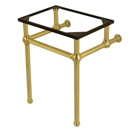 Templeton VBH242030SB Brass Console Sink Legs, Brushed Brass