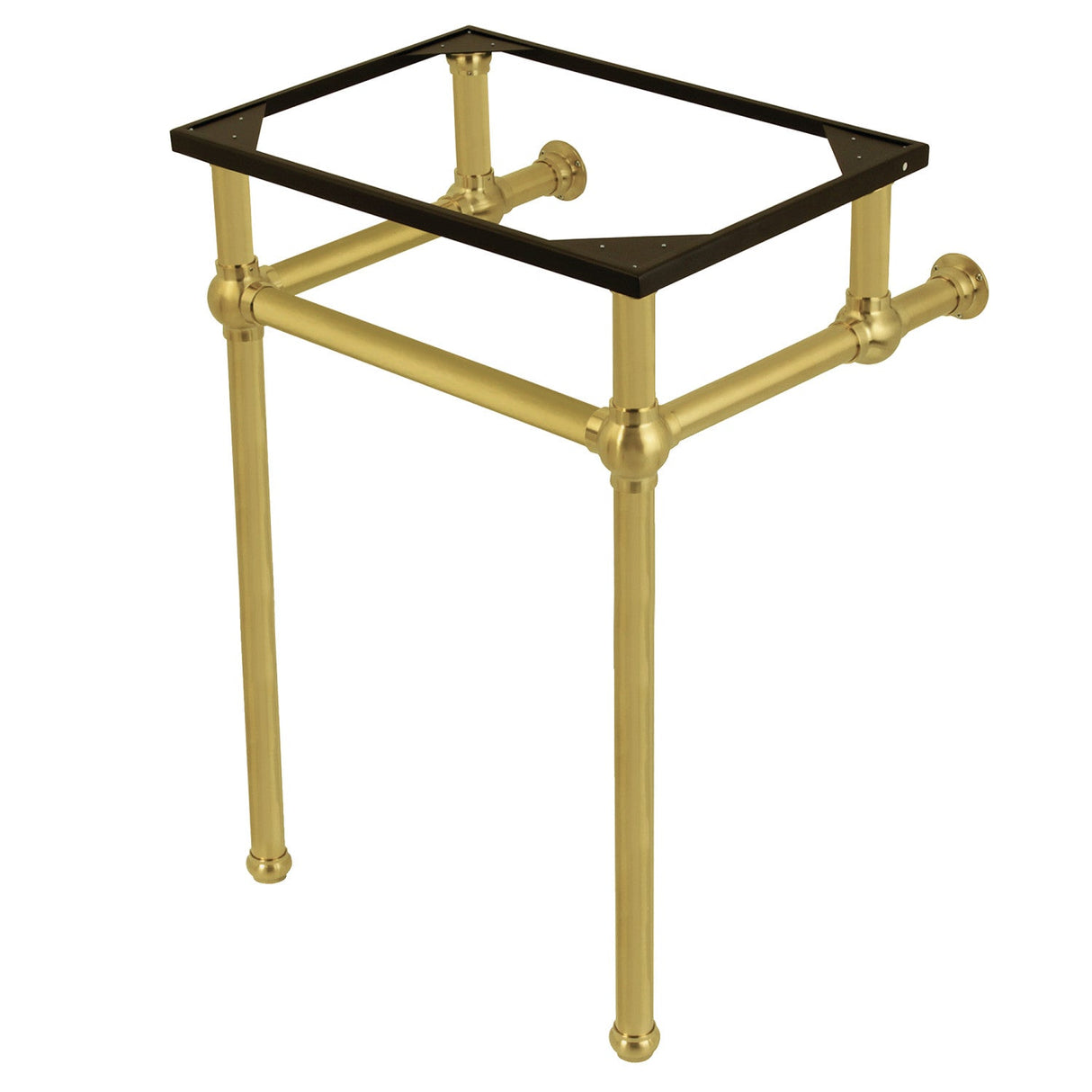 Templeton VBH282033SB Brass Console Sink Legs, Brushed Brass