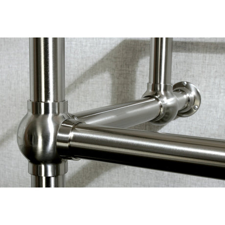 Templeton VBH282033SN Brass Console Sink Legs, Brushed Nickel