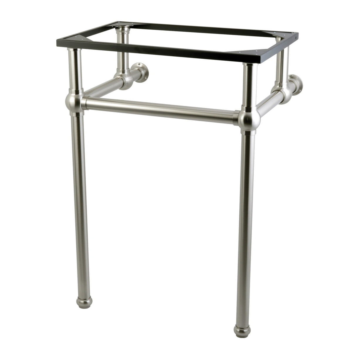 Templeton VBH282033SN Brass Console Sink Legs, Brushed Nickel