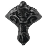 Aqua Eden VCTNB0 4-Piece (Set) Bourbon Cast Iron Tub Feet, Matte Black
