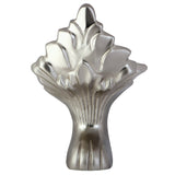 Aqua Eden VCTNC8 4-Piece (Set) Lion Cast Iron Tub Feet, Brushed Nickel