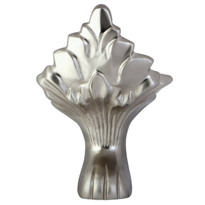Aqua Eden VCTNC8 4-Piece (Set) Lion Cast Iron Tub Feet, Brushed Nickel