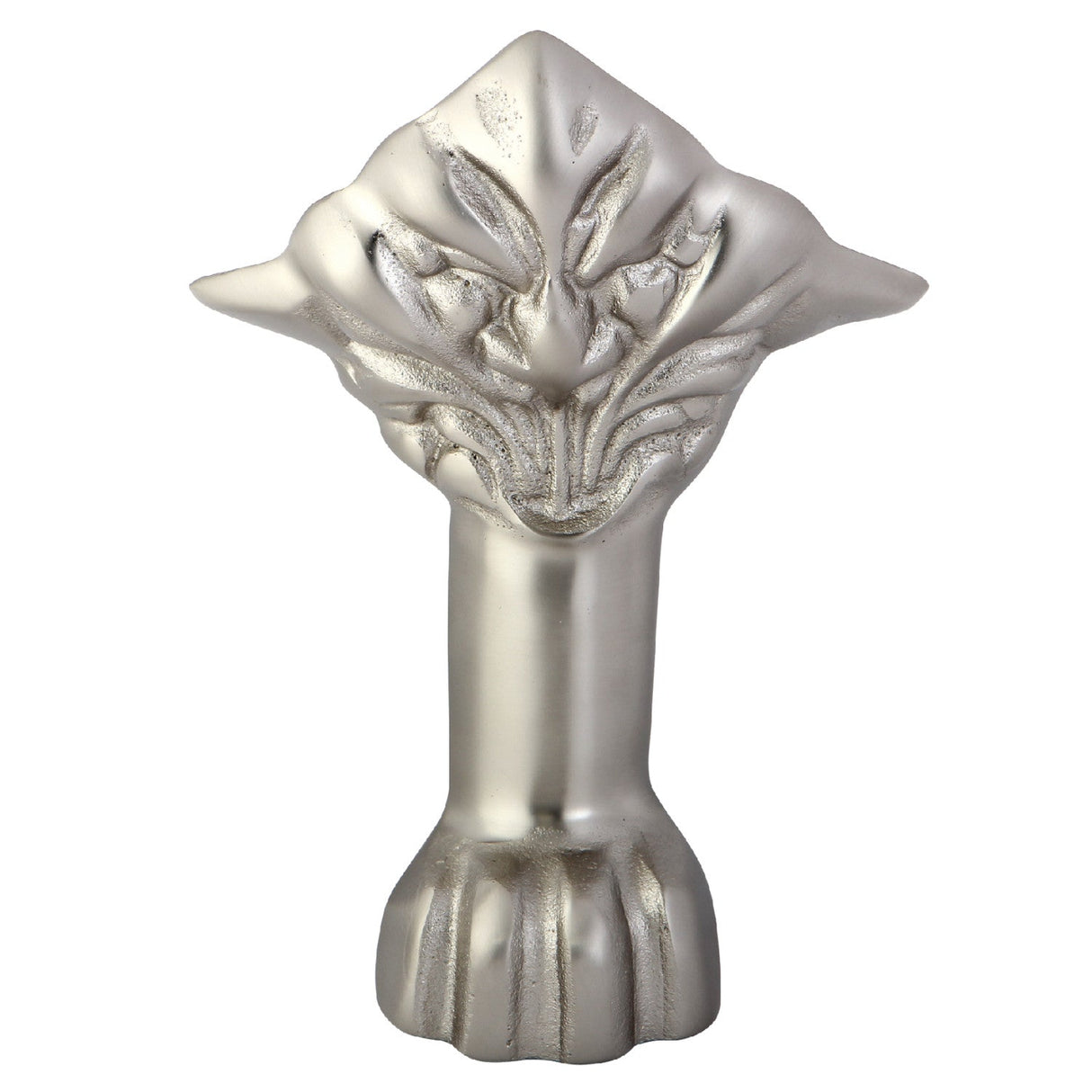 Aqua Eden VCTNH8 4-Piece (Set) Lion Paw Cast Iron Tub Feet, Brushed Nickel
