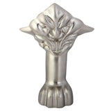 Aqua Eden VCTNH8 4-Piece (Set) Lion Paw Cast Iron Tub Feet, Brushed Nickel