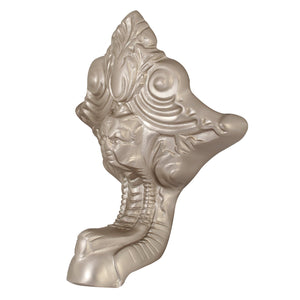 Aqua Eden VCTNL8 4-Piece (Set) Lion Cast Iron Tub Feet, Brushed Nickel