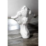 Aqua Eden VCTNLW 4-Piece (Set) Lion Cast Iron Tub Feet, White