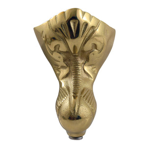 Aqua Eden VCTSW7 4-Piece (Set) Cast Iron Tub Feet, Brushed Brass