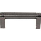 Top Knobs M1001 Pennington Bar Pull 3" - Ash Gray