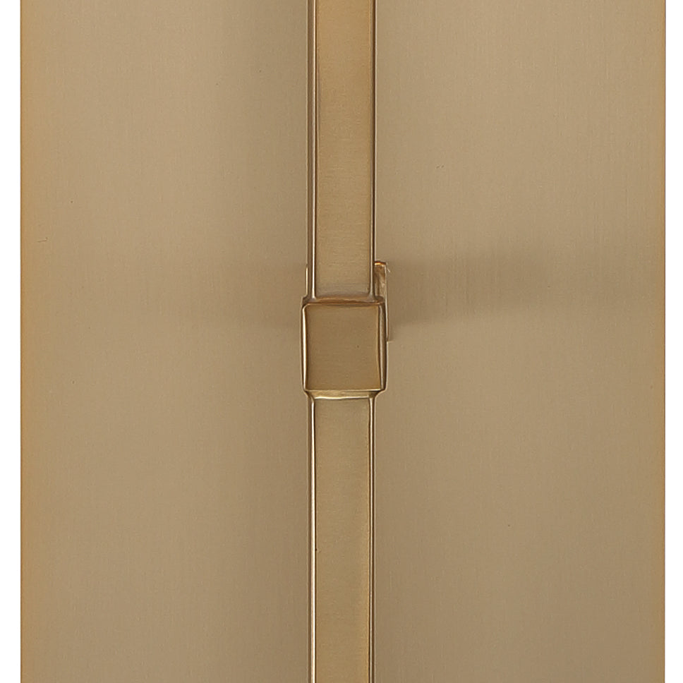 Veronica 1 Light Aged Brass Sconce VER-241-AG