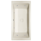Hydro Systems VER6636AWP-BIS VERSAILLES 6636 AC W/WHIRLPOOL SYSTEM-BISCUIT