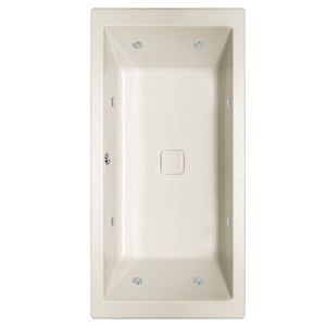 Hydro Systems VER7242ACO-BIS VERSAILLES 7242 AC W/COMBO SYSTEM-BISCUIT