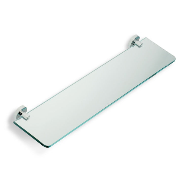 Clear Glass Bathroom Shelf