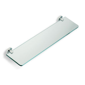 Clear Glass Bathroom Shelf