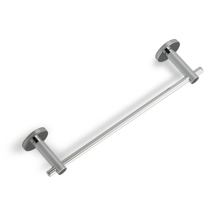 Towel Bar, Chrome, 12 Inch, Made in Brass