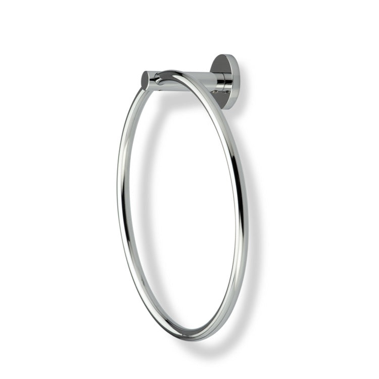 Round Chrome Towel Ring