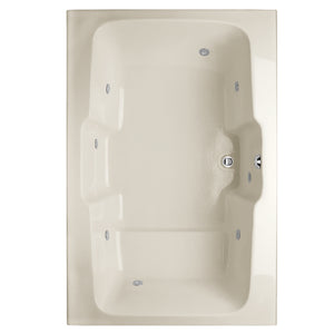 Hydro Systems VIC7348AWP-BIS VICTORIA 7348 AC W/WHIRLPOOL SYSTEM-BISCUIT