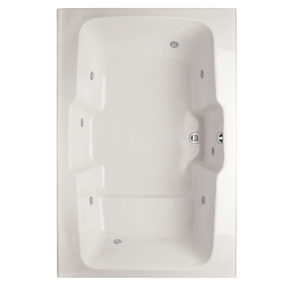 Hydro Systems VIC7348AWP-WHI VICTORIA 7348 AC W/WHIRLPOOL SYSTEM-WHITE