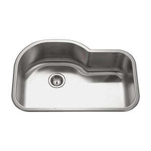 Hamat - VIL-3221ST - Topmount Offset Single Bowl Kitchen Sink