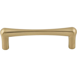 Top Knobs TK763 Brookline Pull 3 3/4 Inch (c-c) - Honey Bronze