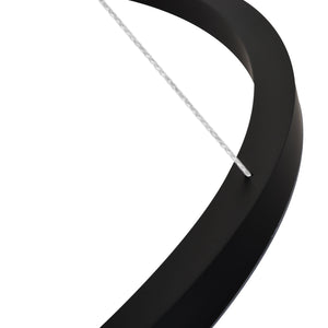VONN Tania VMC34911BL 39" ETL Certified Integrated LED Chandelier Height Adjustable Pendant in Black