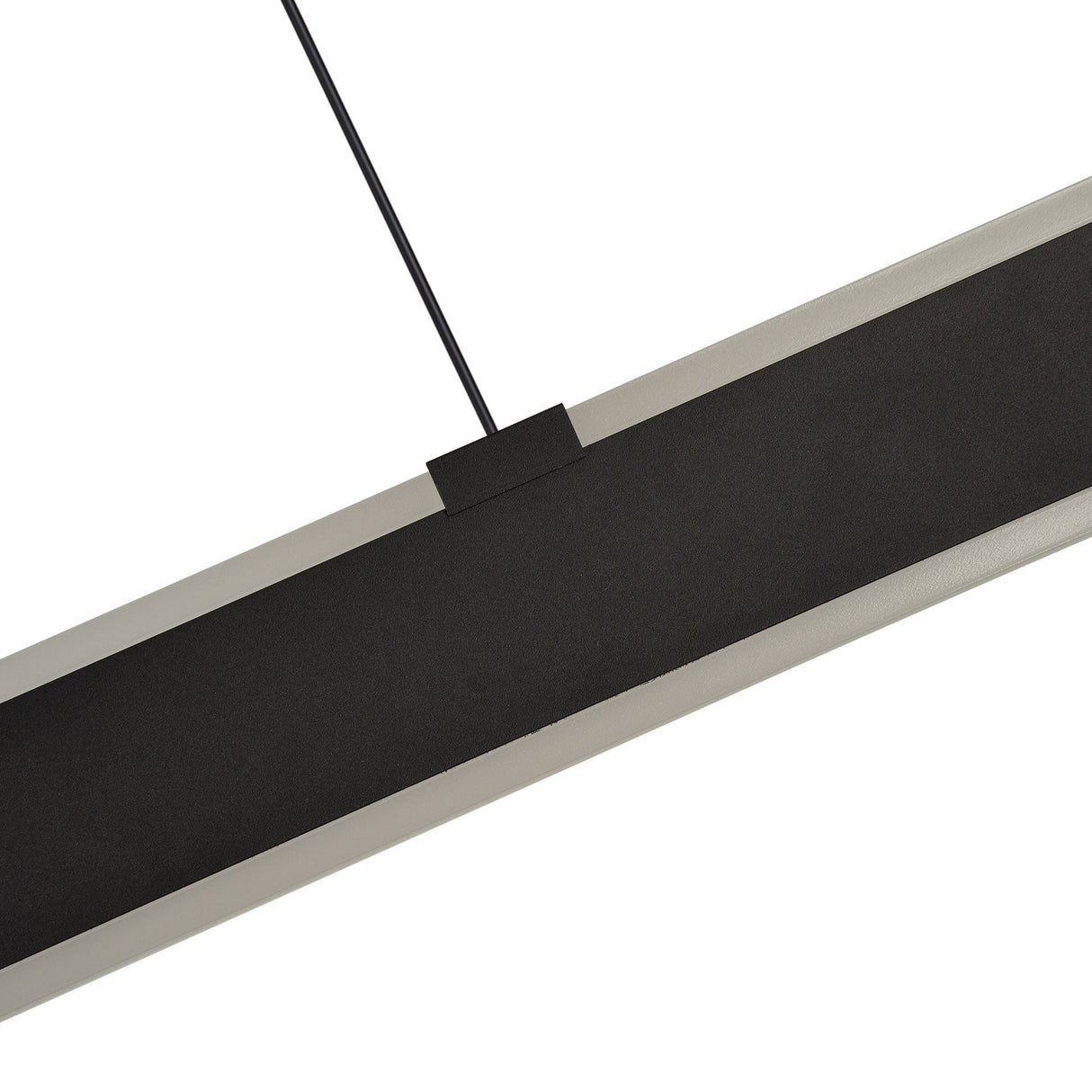 VONN Wezen VMC36904BL 48" Up-Down Integrated LED ETL Certified Pendant, Height Adjustable Chandelier, Black