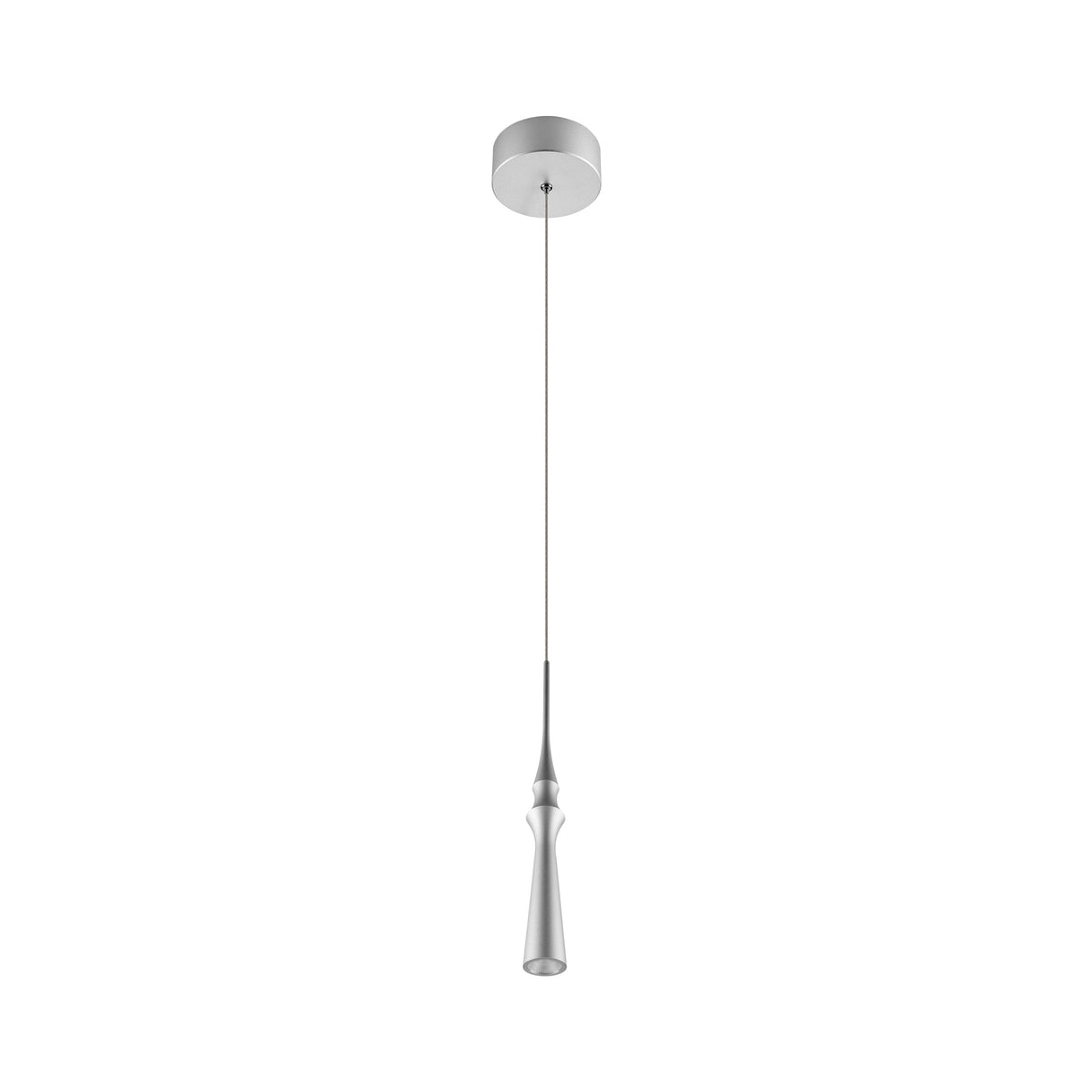 VONN Polaris VMP26710AL 5" ETL Certified Integrated LED Height Adjustable Pendant Light in Silver