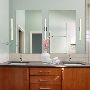 VONN Procyon VMW11024CH 24" Integrated AC LED ADA Compliant ETL Certified Bathroom Wall Fixture in Chrome