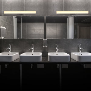 VONN Procyon VMW11200AL 24" Integrated AC LED ADA Compliant ETL Certified Bathroom Wall Fixture in Silver