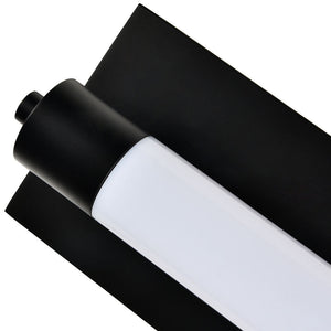 VONN Procyon VMW11800BL 24" Integrated LED ADA Compliant ETL Certified Bathroom Wall Lighting Fixture, Black