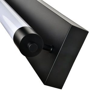 VONN Procyon VMW11800BL 24" Integrated LED ADA Compliant ETL Certified Bathroom Wall Lighting Fixture, Black