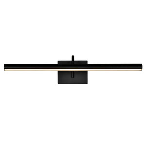 VONN Procyon VMW11900BL 24" Integrated LED ETL Certified Bathroom Wall Lighting Fixture, Black