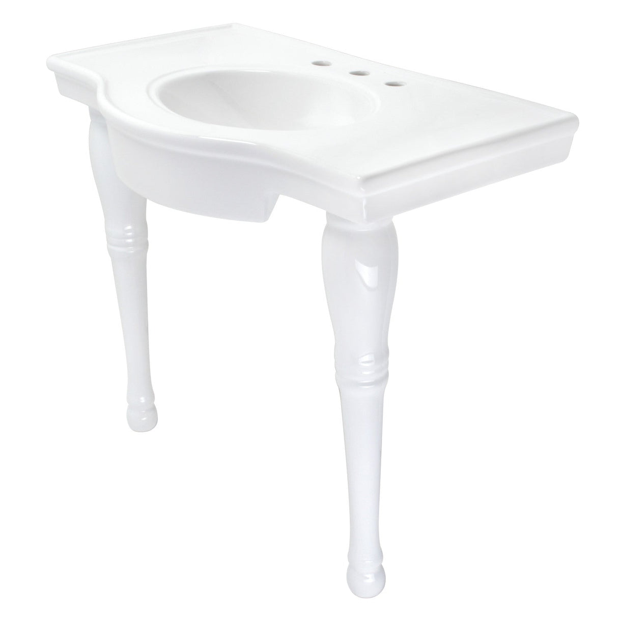 Templeton VPB1378 Console Sink, White