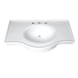 Templeton VPB1378B Console Sink Top, White