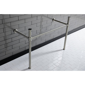 Imperial VPB14888 Stainless Steel Console Sink Legs, Brushed Nickel