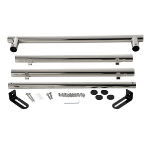 Fauceture VPB2216306H Console Sink Leg Support, Polished Nickel
