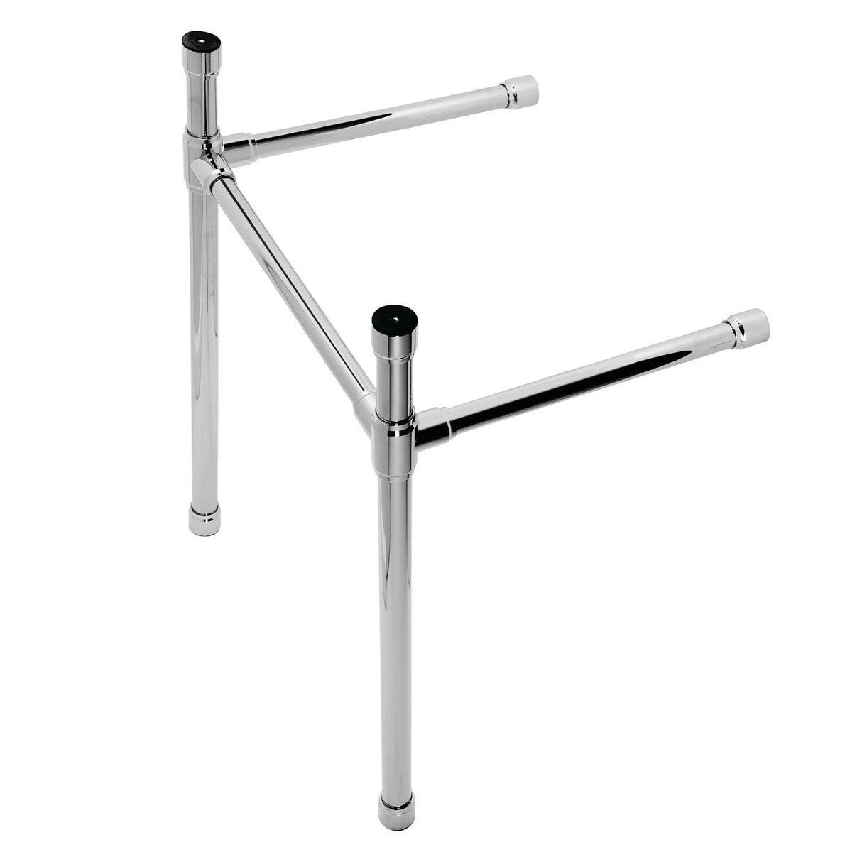 Dreyfuss VPB2218331 Stainless Steel Console Sink Legs, Polished Chrome