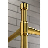 Dreyfuss VPB2218337 Stainless Steel Console Sink Legs, Brushed Brass